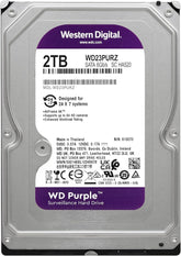 WD PURPLE SURVEILLANCE WD23PURZ 2TB 3.5" 5400RPM 64MB Cache SATA HDD